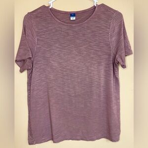 Old Navy Dusty Rose Short Sleeve Tee